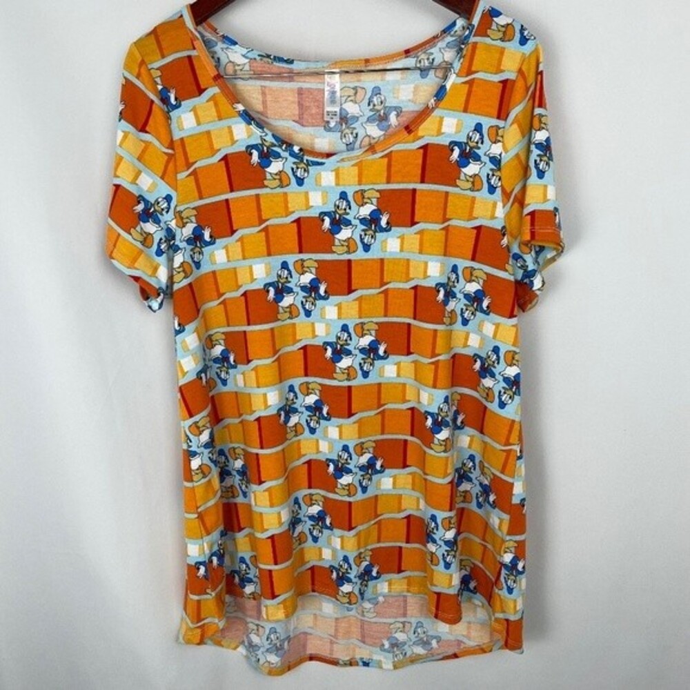 LuLaRoe Disney Classic T Shirt, Donald Duck